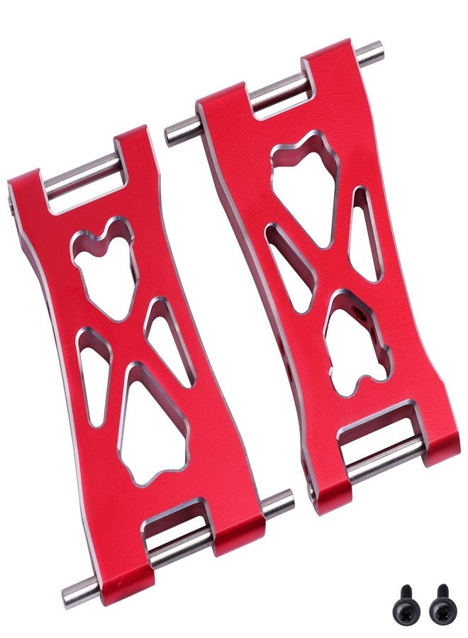 AllinRC Aluminum Lower Suspension Arms Front & Rear for Redcat Blackout XTE Upgrades, fit for Redcat Blackout XBE SC Pro Replace Parts BS213-007 / BLH-0002GM, 4pcs (Red) - Image 5